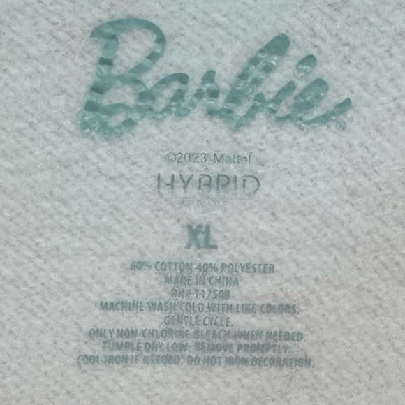 Barbie Mattel Sweatshirt Barbie Movie Pink Size XL - Picture 3 of 3